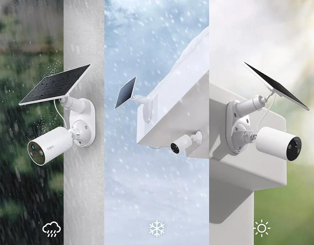 Camera supraveghere + panou solar TP-Link Tapo C410 Kit (White)