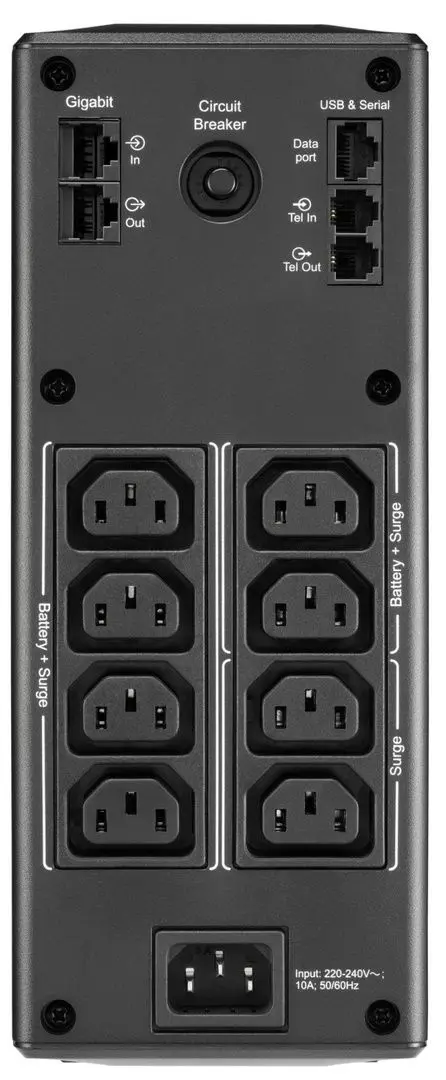 Источник бесперебойного питания APC Back-UPS BR1600MI