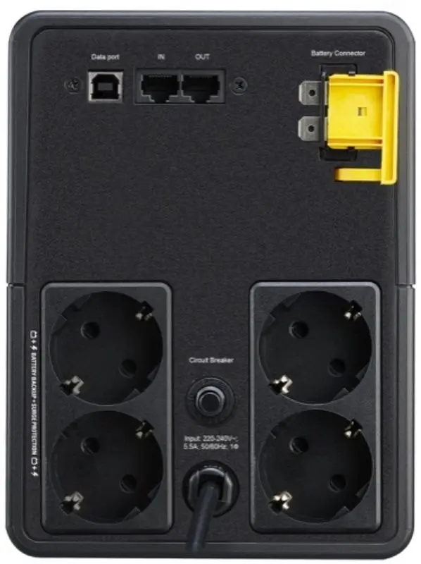 Источник бесперебойного питания APC Back-UPS BX1200MI-GR