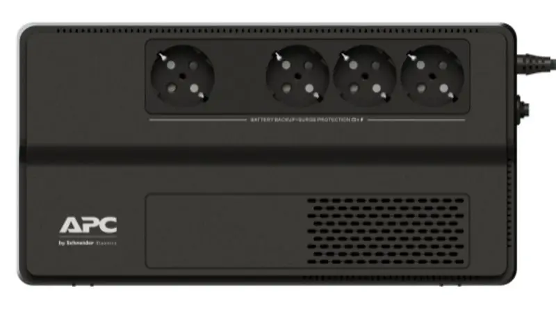 Источник бесперебойного питания APC BV1000I-GR 1000VA/600W (Black)