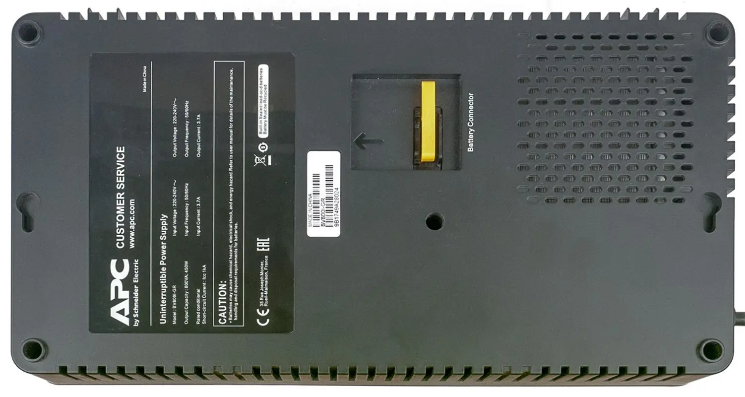 Источник бесперебойного питания APC Easy Ups BV800I-GR (Black)