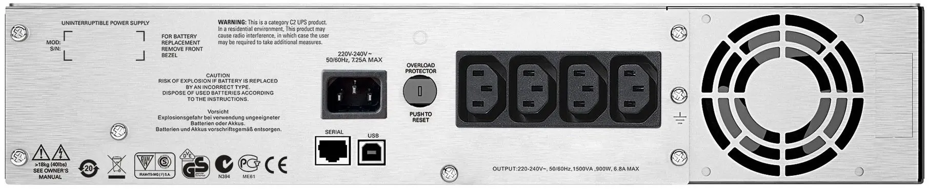 Sursa neintreruptibila APC SMC1500I-2U (Black)