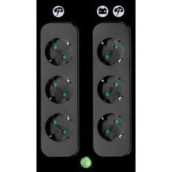 Источник бесперебойного питания Eaton 3S700DIN (Black) Thumb