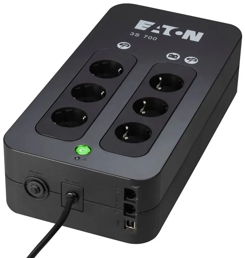Источник бесперебойного питания Eaton 3S700DIN (Black)