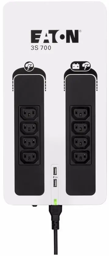 Источник бесперебойного питания Eaton 3S700I (White/Black)