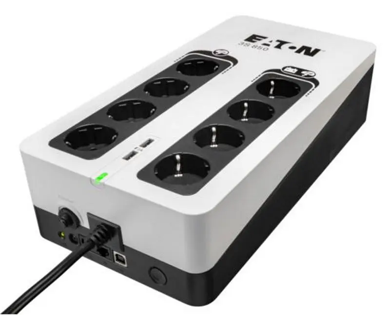 Источник бесперебойного питания Eaton 3S850DIN 850VA/510W (White) - 2