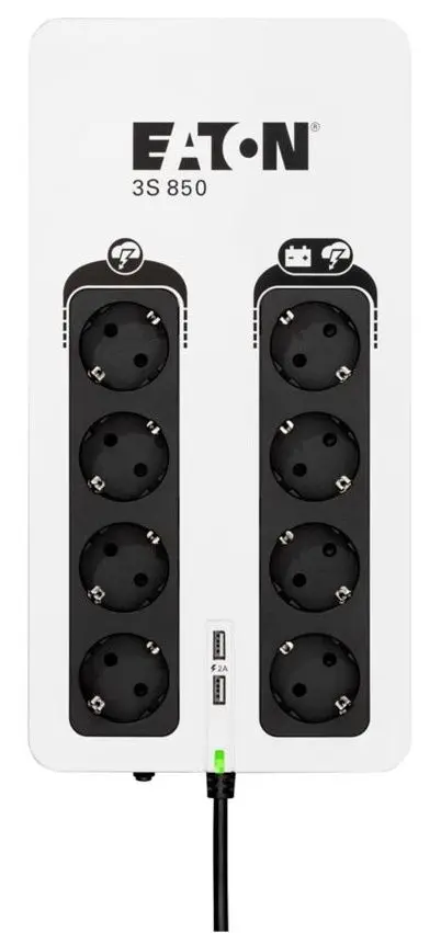 Источник бесперебойного питания Eaton 3S850DIN 850VA/510W (White)