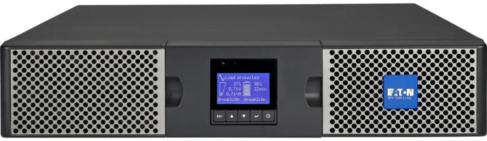 Источник бесперебойного питания Eaton 9PX1500IRT2U-L (Black)