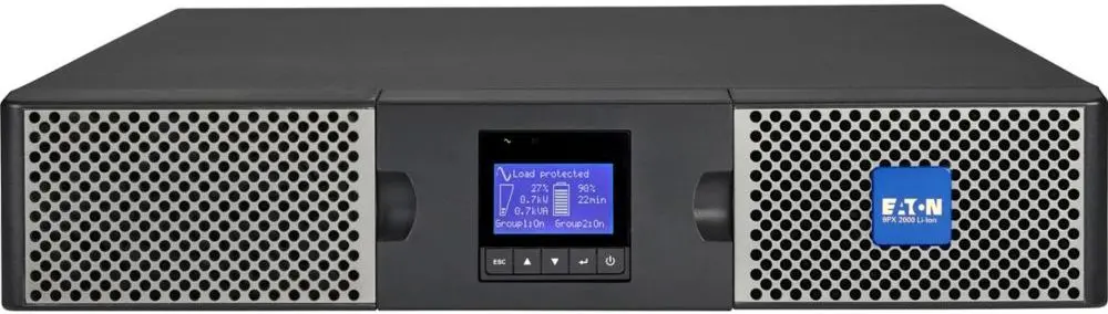 Источник бесперебойного питания Eaton 9PX2200IRT2U-L (Black/Silver)