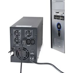 Источник бесперебойного питания EnerGenie EG-UPS-036 (Black) Thumb