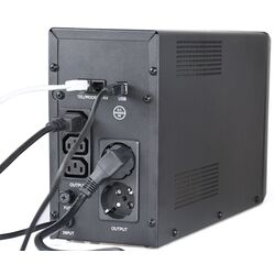 Источник бесперебойного питания Gembird EG-UPS-035 (Black) Thumb