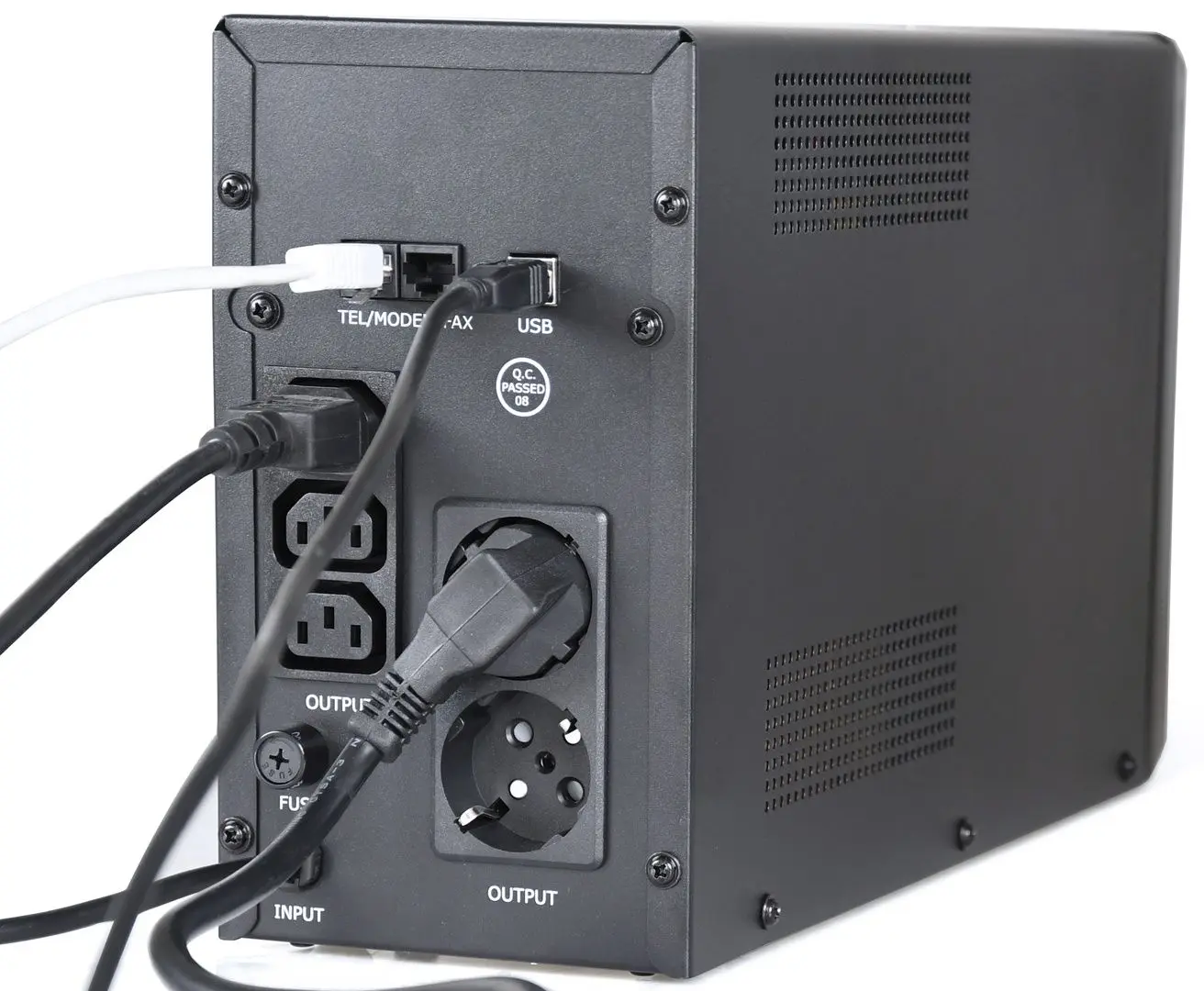 Источник бесперебойного питания Gembird EG-UPS-035 (Black) - 3