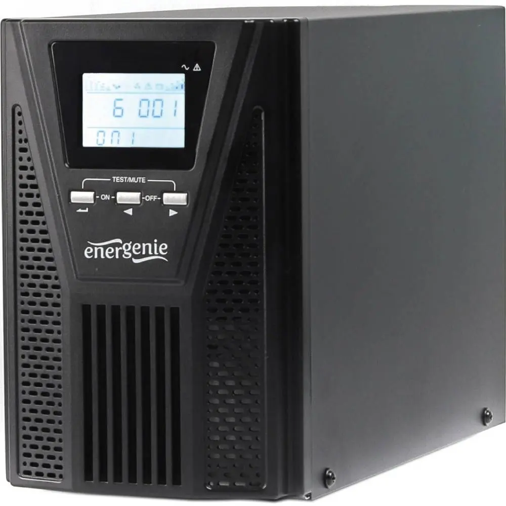 Источник бесперебойного питания Gembird EnerGenie Online UPS GMB-EG-UPSO-1000 (Black) - 2