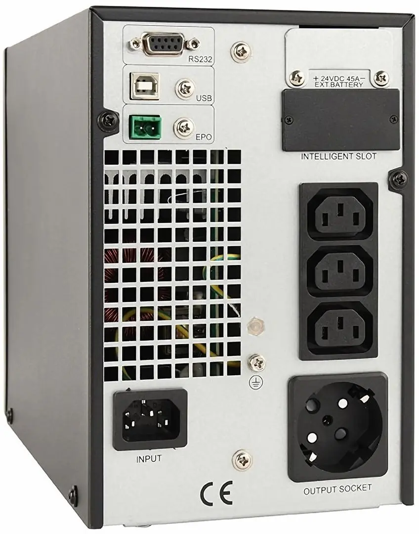 Источник бесперебойного питания Gembird EnerGenie Online UPS GMB-EG-UPSO-1000 (Black) - 3