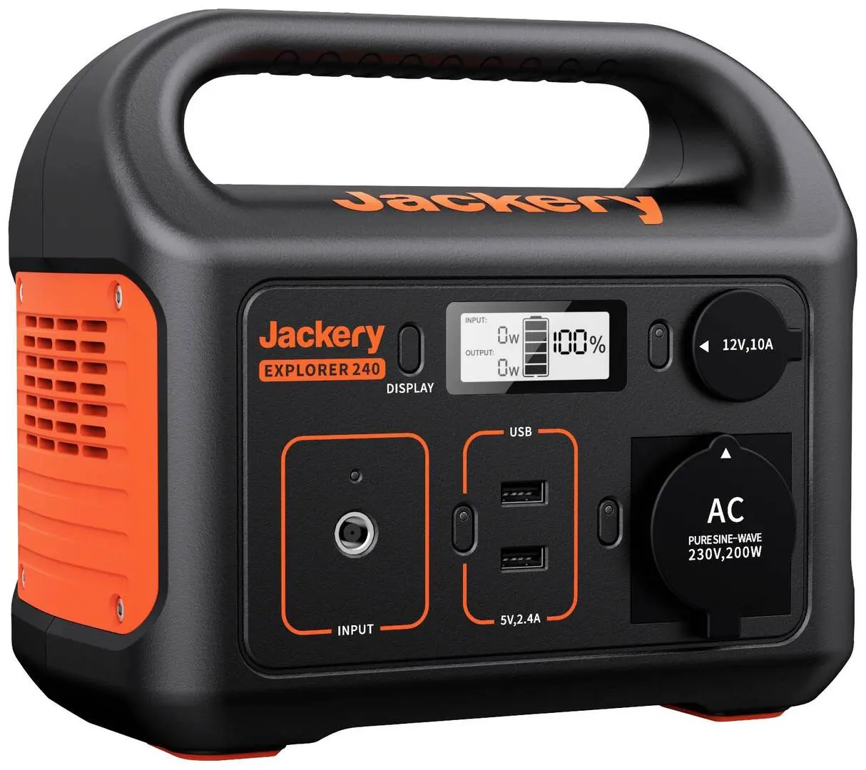 Источник бесперебойного питания Jackery Explorer 240 HTE032240EU (Black/Orange) - 2