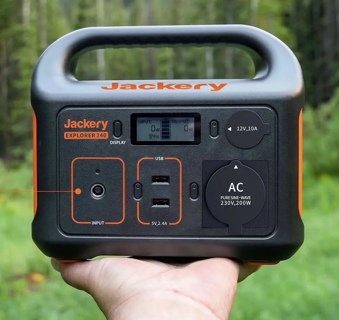 Источник бесперебойного питания Jackery Explorer 240 HTE032240EU (Black/Orange) - 6