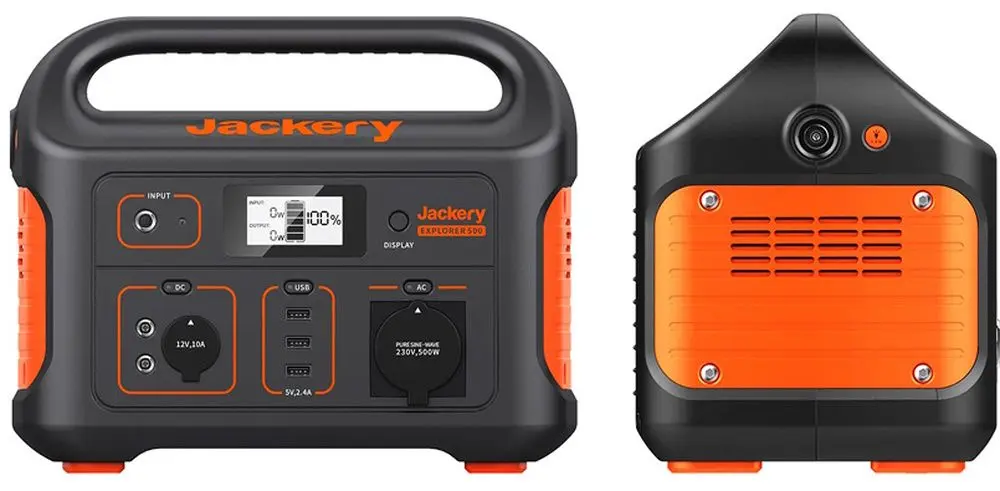 Источник бесперебойного питания Jackery Explorer 500 HTE042500EU (Black/Orange) - 4