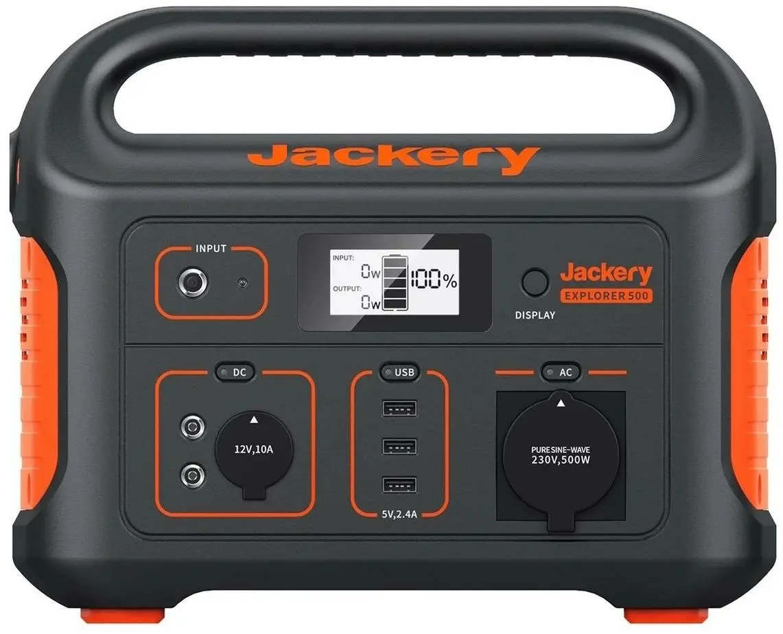 Источник бесперебойного питания Jackery Explorer 500 HTE042500EU (Black/Orange)