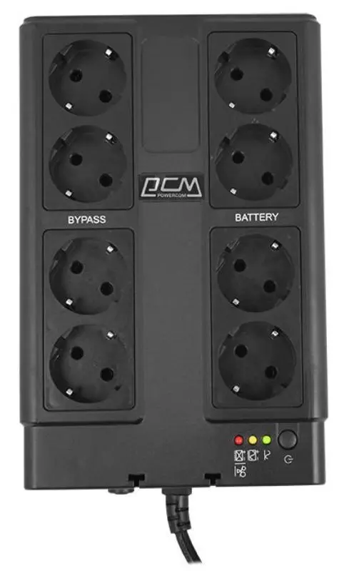 Sursa neintreruptibila PowerCom CUB-650E Line Interactive (Black)