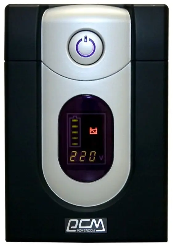 Источник бесперебойного питания PowerCom Imperial 1500AP Line Interactive (Black/Silver)