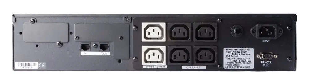 Sursa neintreruptibila PowerCom KIN-1500AP RM (Black)