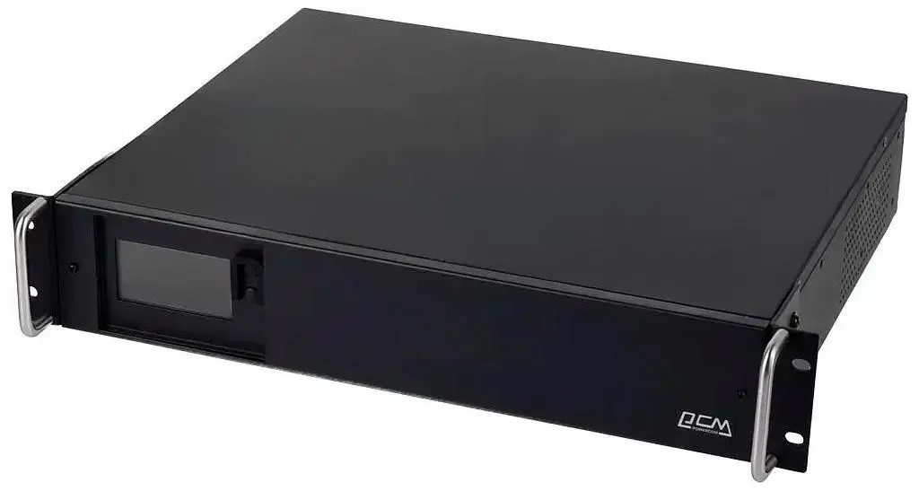 Источник бесперебойного питания Powercom KIN-3000AP RM LCD (Black)