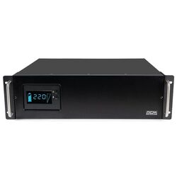 Источник бесперебойного питания Powercom KIN-3000AP RM LCD (Black)