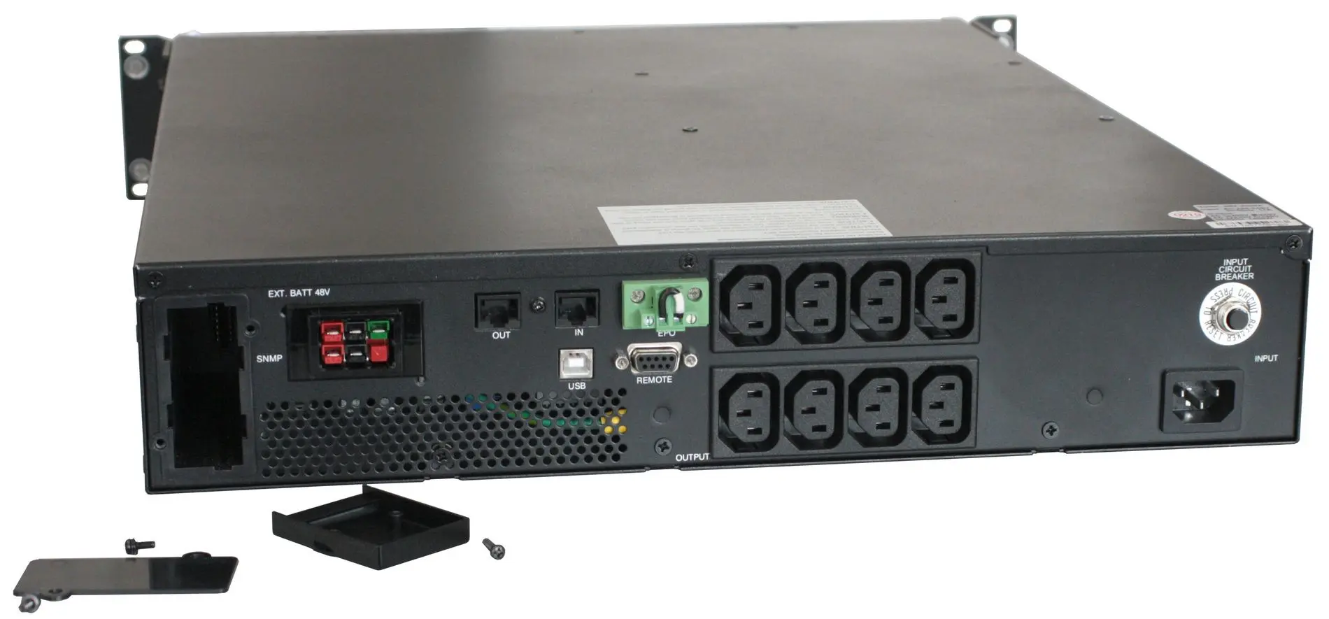 Источник бесперебойного питания Powercom SRT-2000 (Black)