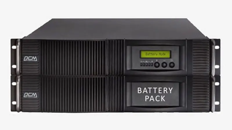 Источник бесперебойного питания PowerCom VCRII-6000 L without battery (Black)