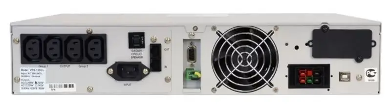 Sursa neintreruptibila Powercom VGD-2000A RM (White) - 2