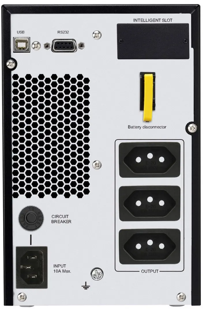 Источник бесперебойного питания Schneider Easy UPS SRVS1KI (Black) - 3
