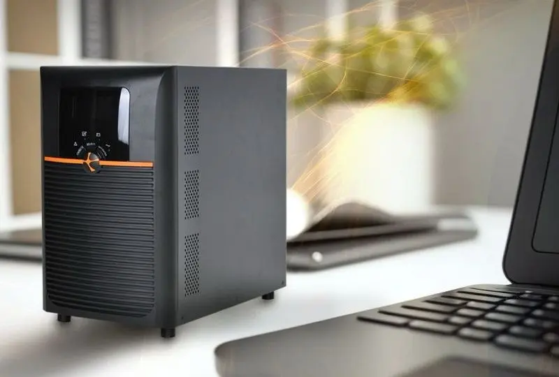 Источник бесперебойного питания Tuncmatik Newtech Pro3 One LED 2 kVA 1/1 (Black) - 3