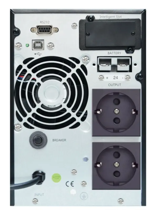 Источник бесперебойного питания Tuncmatik Newtech Pro3 One LED 3 kVA 1/1 (Black) - 2