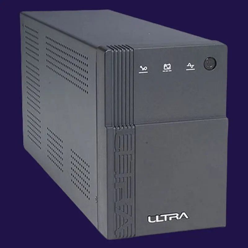 Sursa neintreruptibila Ultra Power 1000VA Metal Case 2 Germany Sockets + USB (Black)