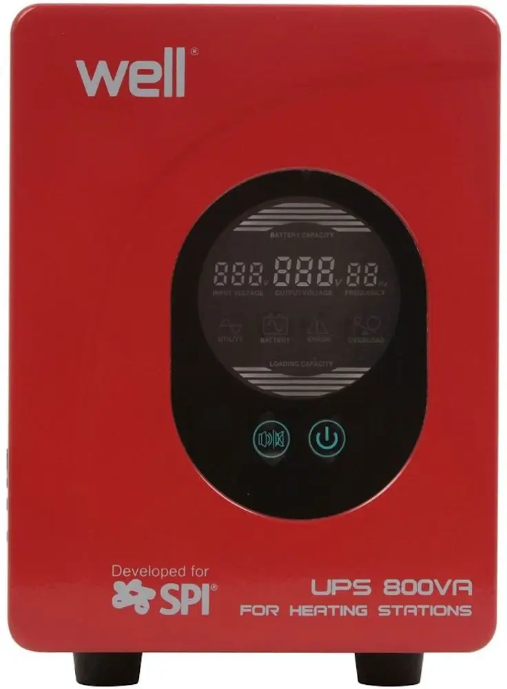 Источник бесперебойного питания Well 300W/500VA (Red) - 2