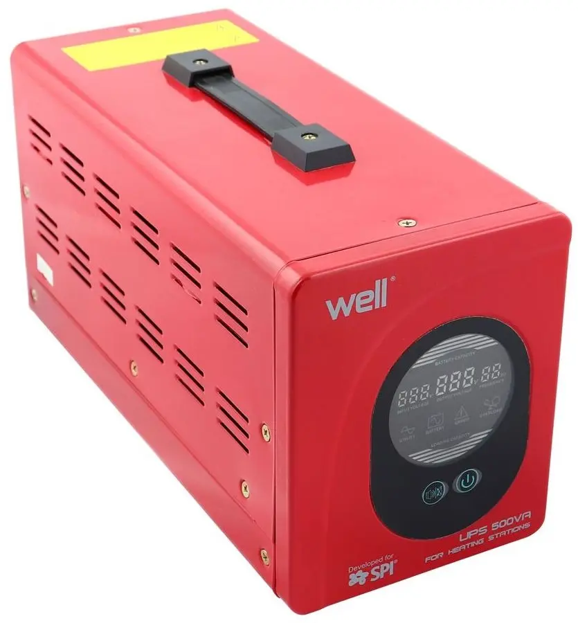 Источник бесперебойного питания Well 300W/500VA (Red)