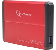 Внешний бокс для SATA дисков Gembird EE2-U3S-2-R (Red)