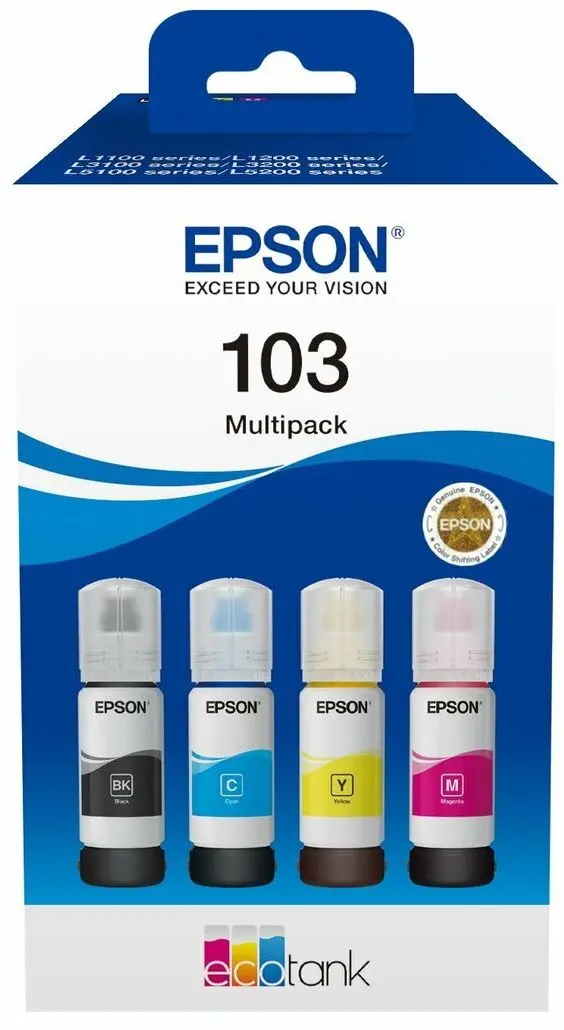 Set cerneala pentru imprimante Epson EcoTank Multipack 103 - 2