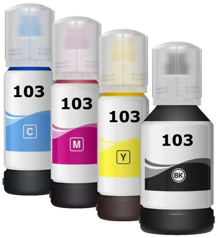 Set cerneala pentru imprimante Epson EcoTank Multipack 103