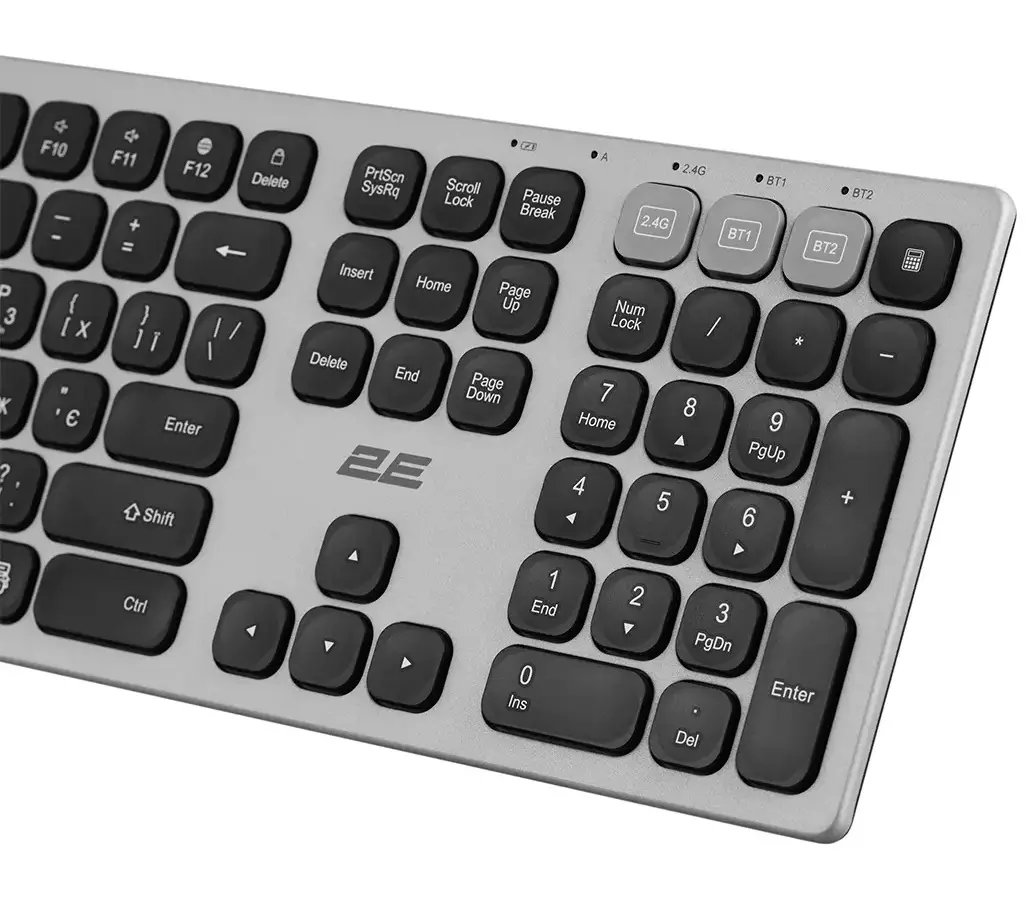 Беспроводная клавиатура 2E Gaming KS270 (Gray/Black)