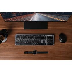 Tastatura fara fir 2E KS240 WL BT (Gray/Black) Thumb