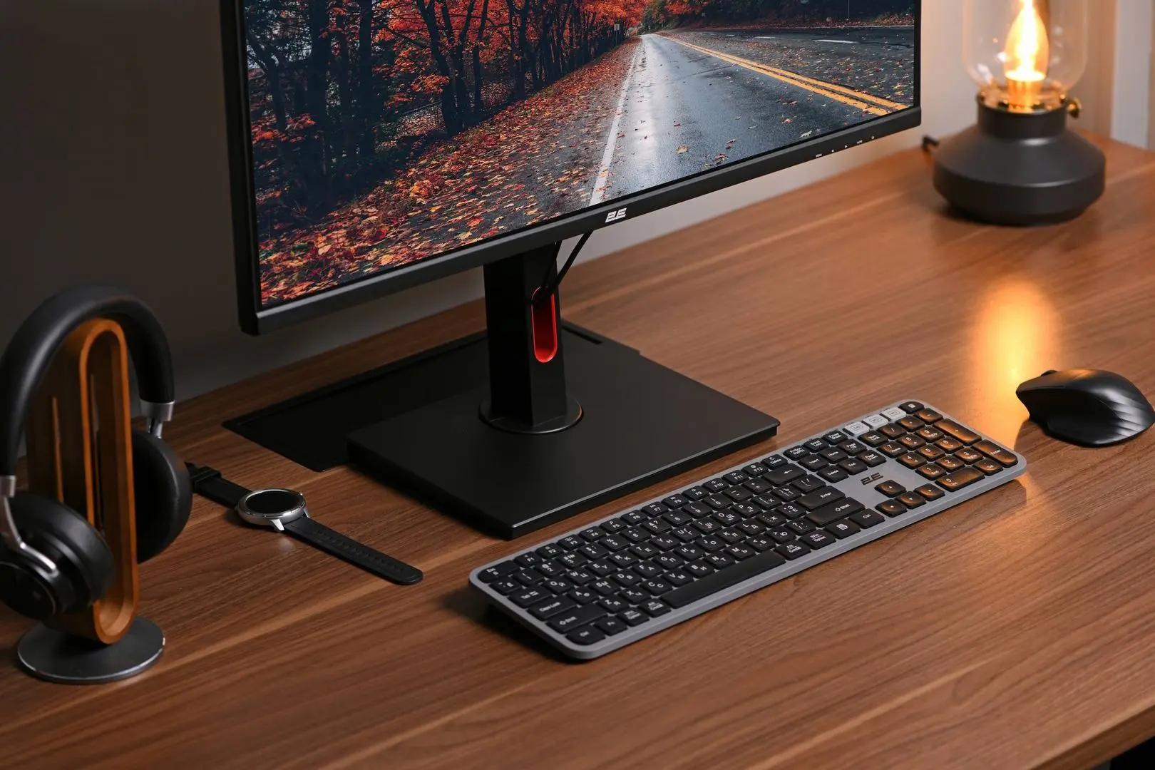 Tastatura fara fir 2E KS240 WL BT (Gray/Black) - 10