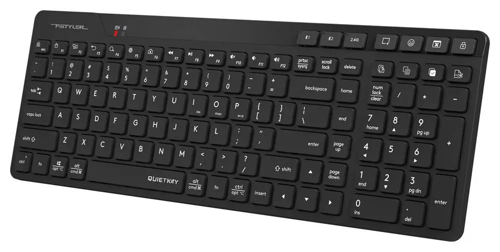 Tastatura fara fir A4Tech FBK27C AS (Black)