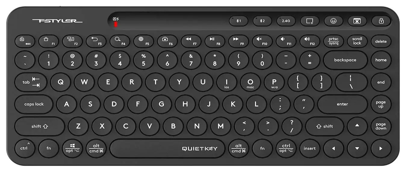 Tastatura fara fir A4Tech FBK36C AS (Black)