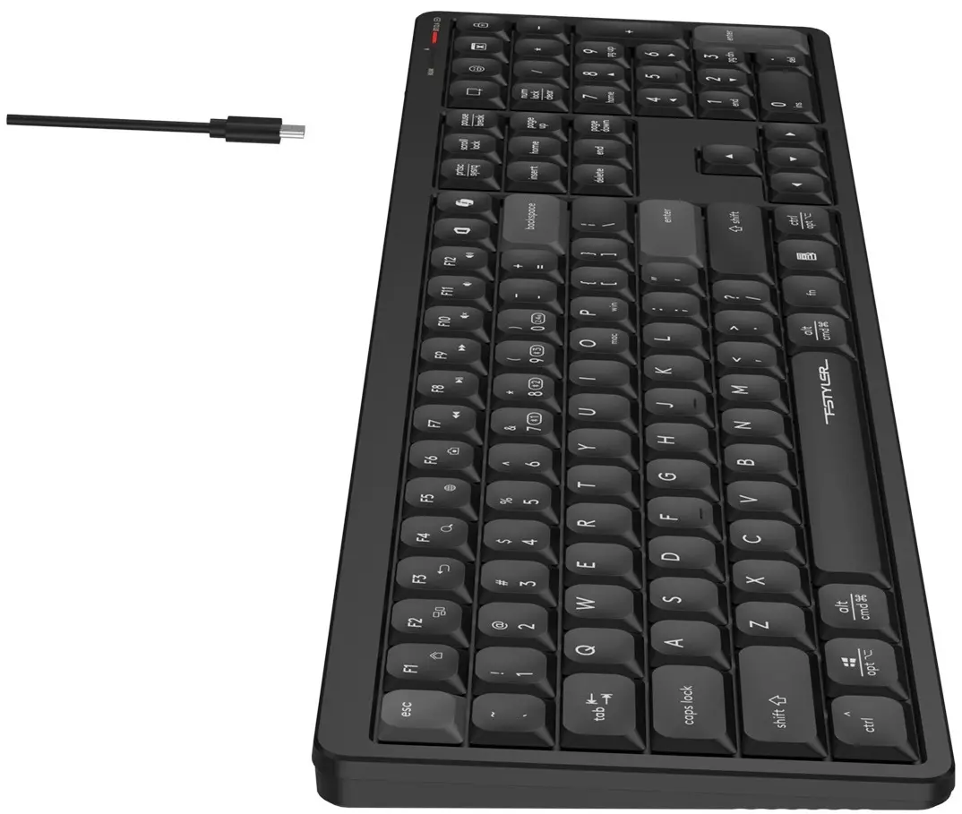 Tastatura fara fir A4Tech FBX55C (Black)
