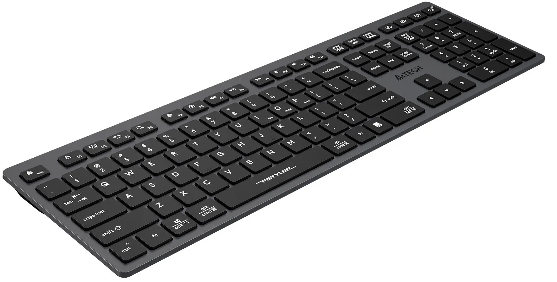 Беспроводная клавиатура A4Tech Fstyler FBX50C (Grey) - 3