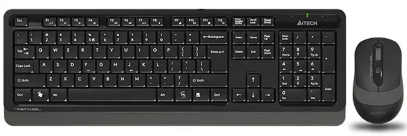 Беспроводной комплект клавиатура + мышь A4Tech FG1010S (Grey)