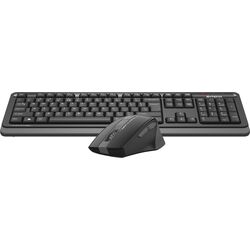 Беспроводной комплект клавиатура + мышь A4Tech FG1035 (Black/Grey) Thumb