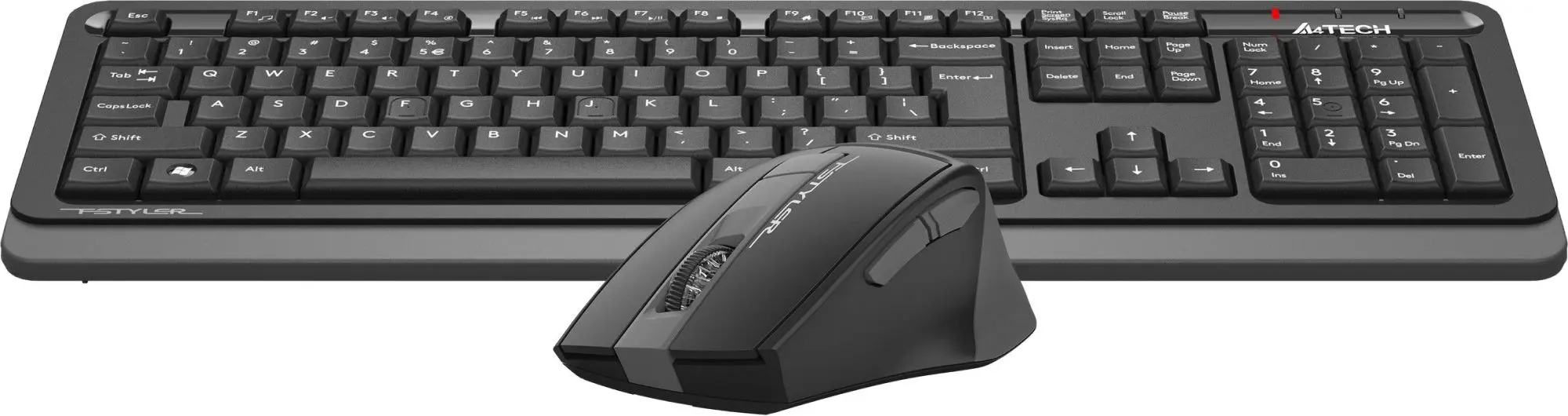Беспроводной комплект клавиатура + мышь A4Tech FG1035 (Black/Grey) - 2