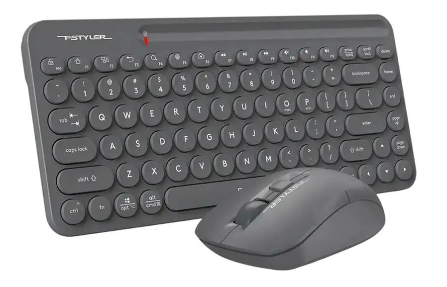 Set tastatură + mouse fără fir A4Tech FG3200 Air2 (Grey)